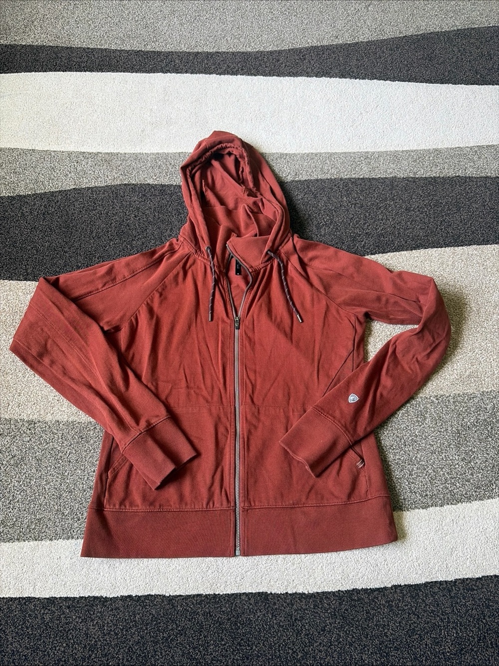 Kuhl Jacket Women's S  Cotton/Recycled Polyester Lola Hoodie Full Zip